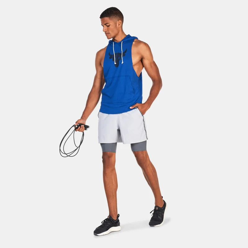 UNDER ARMOUR Men's Project Rock BSR Bull Sleeveless Hoodie
